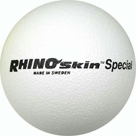 "Balls Volleyballs Rhino Skin Volleyballs - Rhino Skin 8.25"" Special Ball - White"